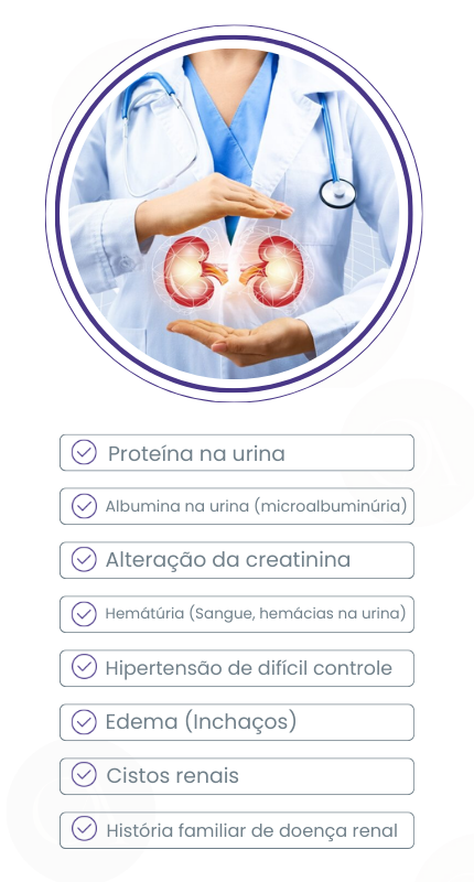 Sintomas para procurar um nefrologista